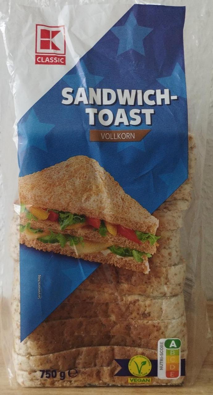 Zdjęcia - Sandwich toast vollkorn K classic