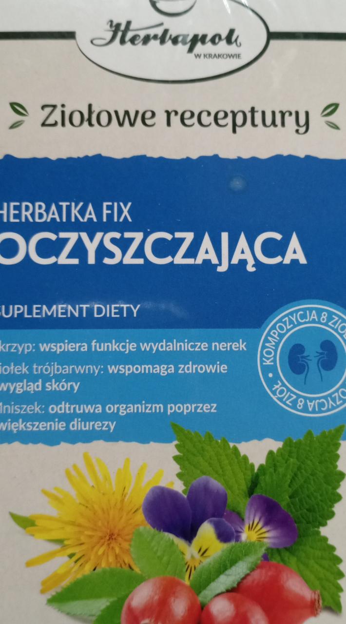 Zdjęcia - Herbatka fix oczyszczająca Herbapol