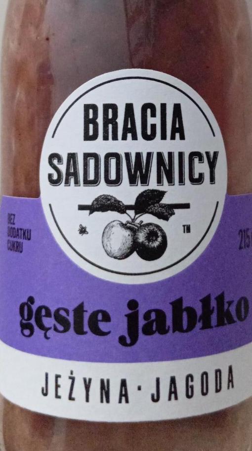 Zdjęcia - Gęste jabłko jeżyna jagoda Bracia Sadownicy