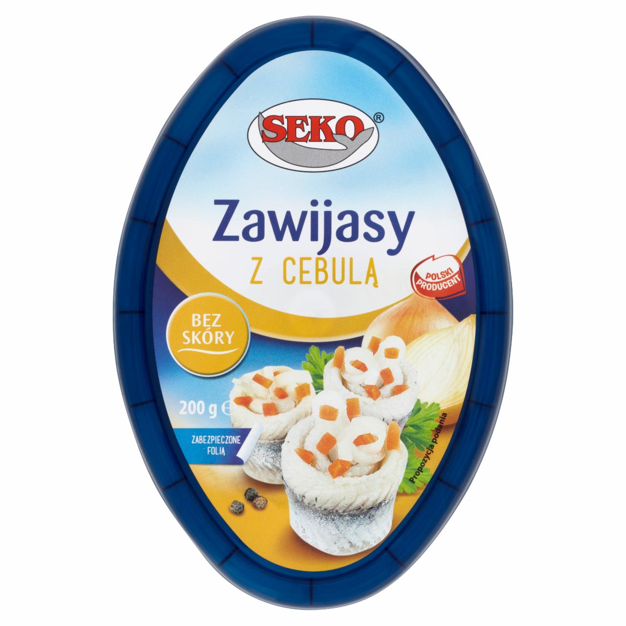 Zdjęcia - Seko Zawijasy z cebulą Filety śledziowe marynowane 200 g