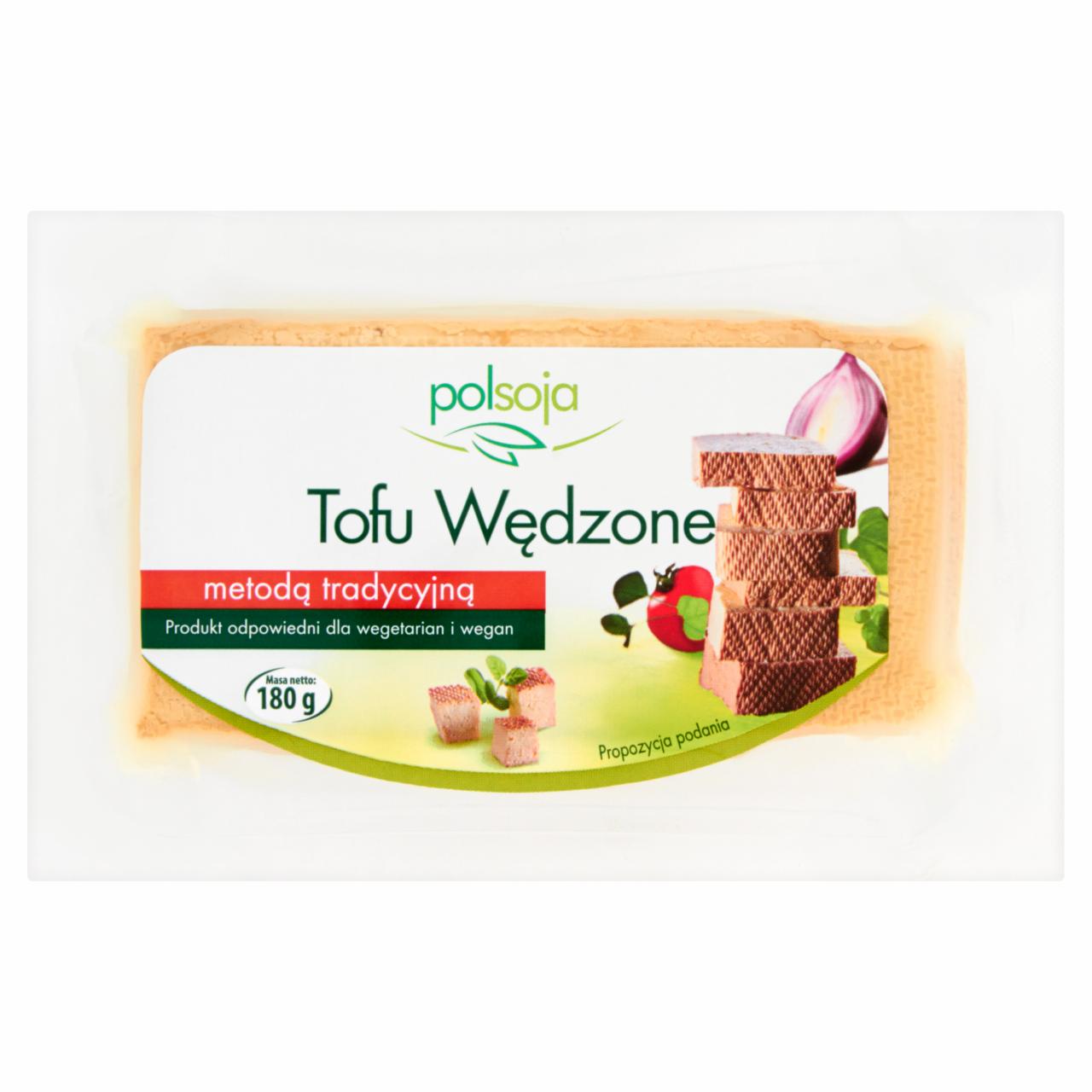 Zdjęcia - Polsoja Tofu wędzone metodą tradycyjną 180 g