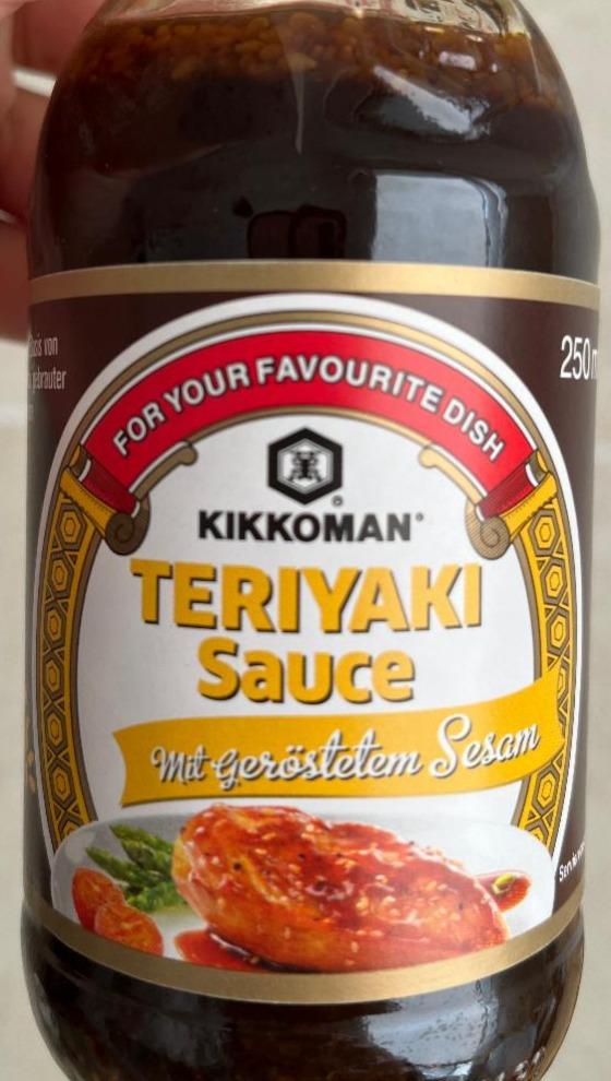 Zdjęcia - Kikkoman Sos teriyaki z tostowanym ziarnem sezamowym 250 ml