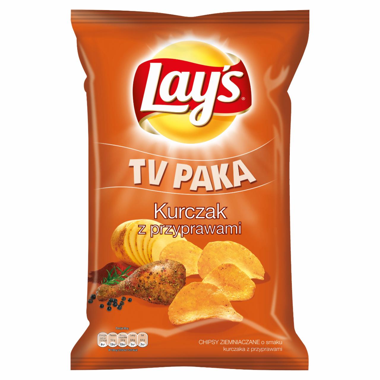 Zdjęcia - Lay's Kurczak z przyprawami Chipsy ziemniaczane 150 g