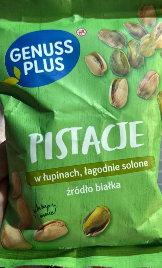 Zdjęcia - Pistacje w łupinach,łagodnie solone genuss plus