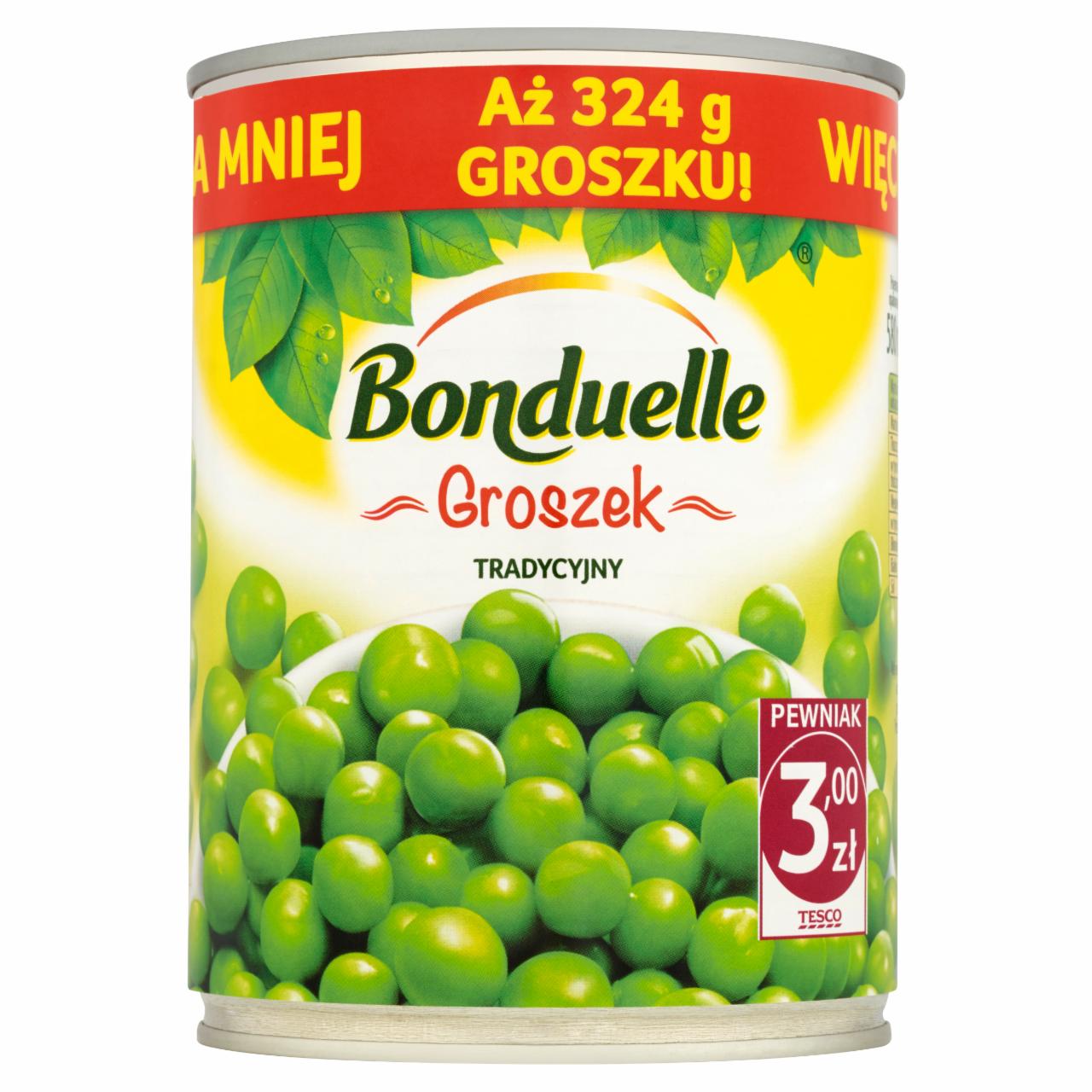 Zdjęcia - Bonduelle Groszek tradycyjny 540 g