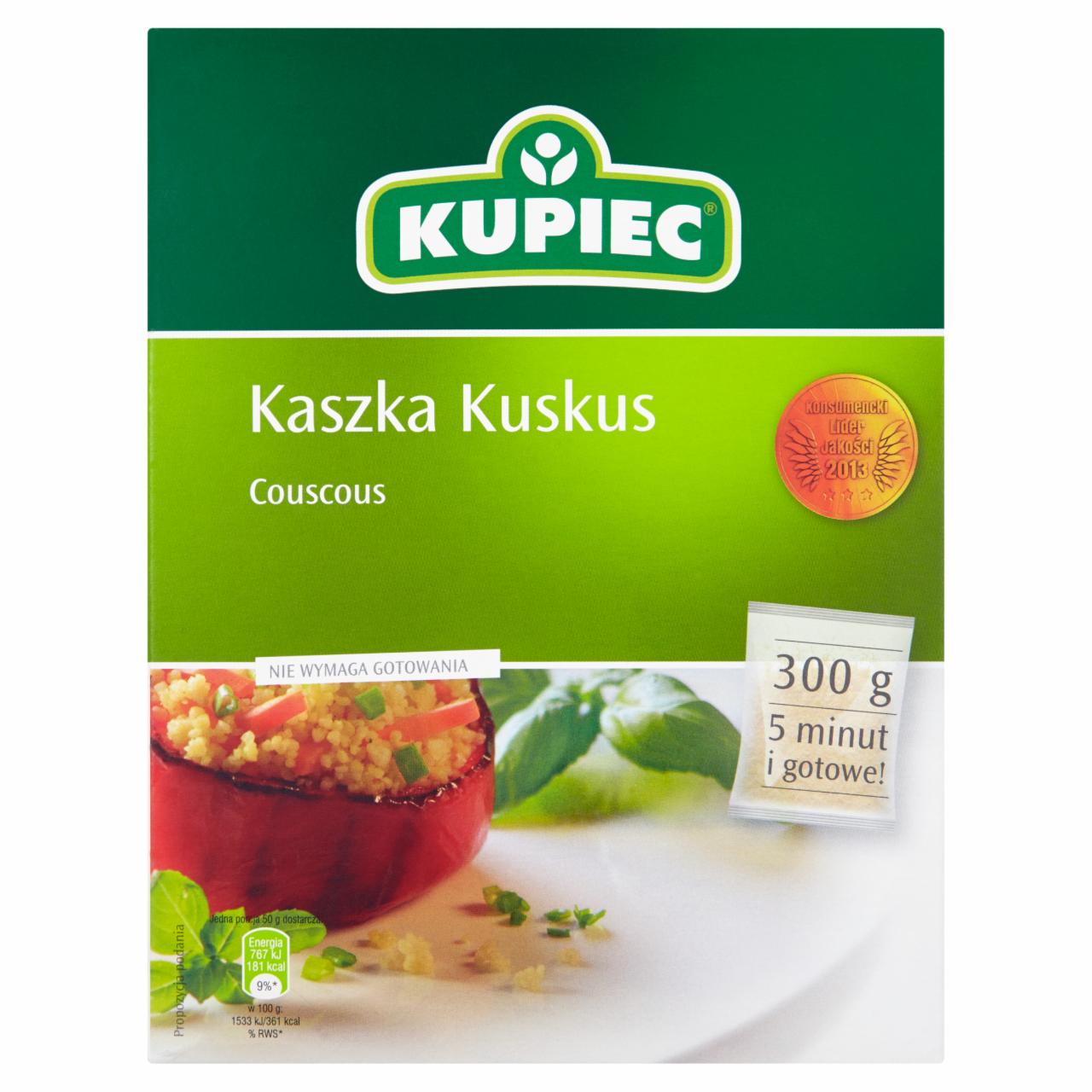 Zdjęcia - Kupiec Kasza kuskus 300 g (3 x 100 g)