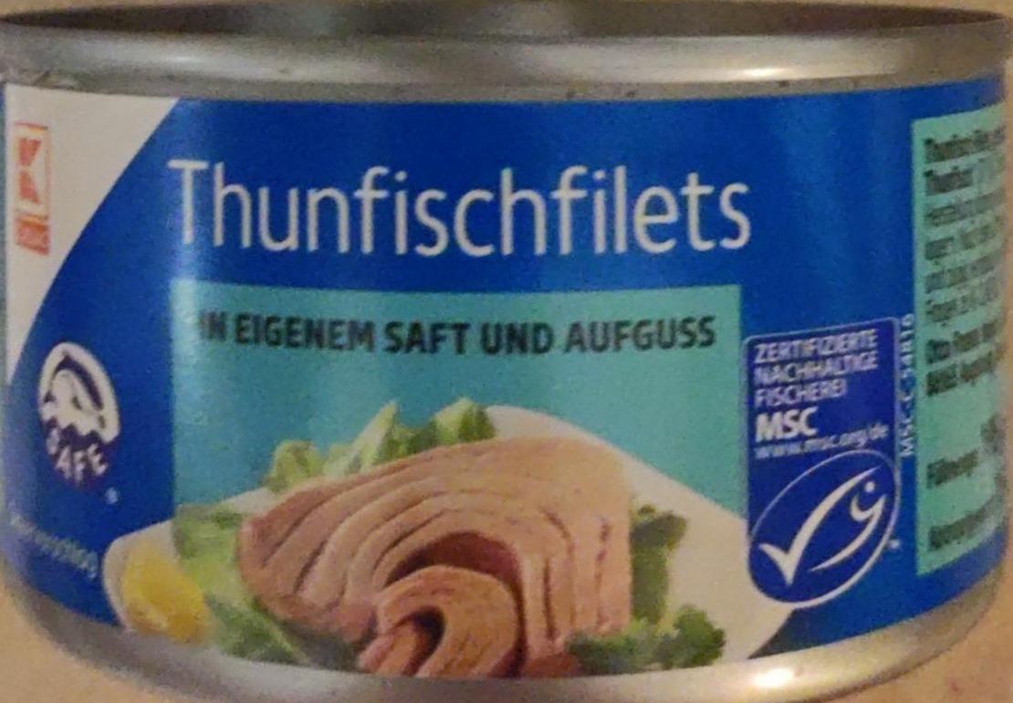 Zdjęcia - Thunfischfilets in eigenem Saft K-Classic