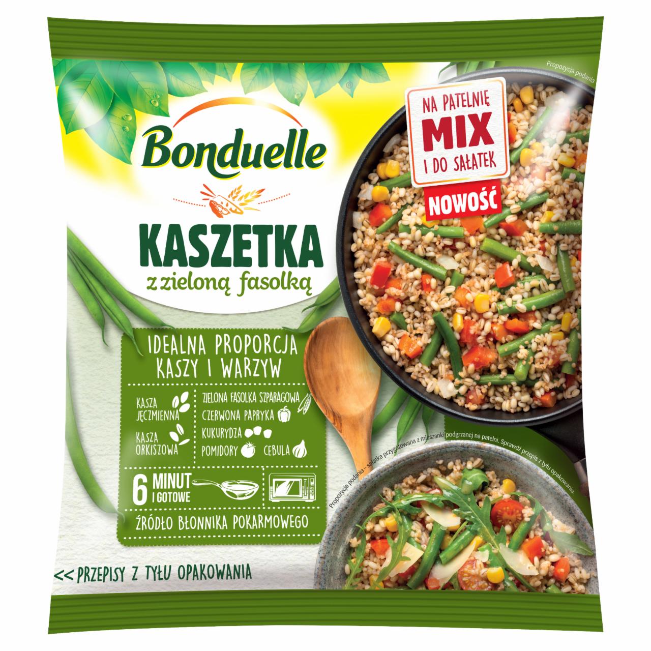 Zdjęcia - Bonduelle Kaszetka z zieloną fasolką 400 g