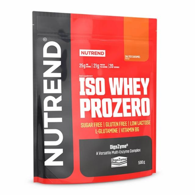 Zdjęcia - Iso whey prozero salted caramel Nutrend