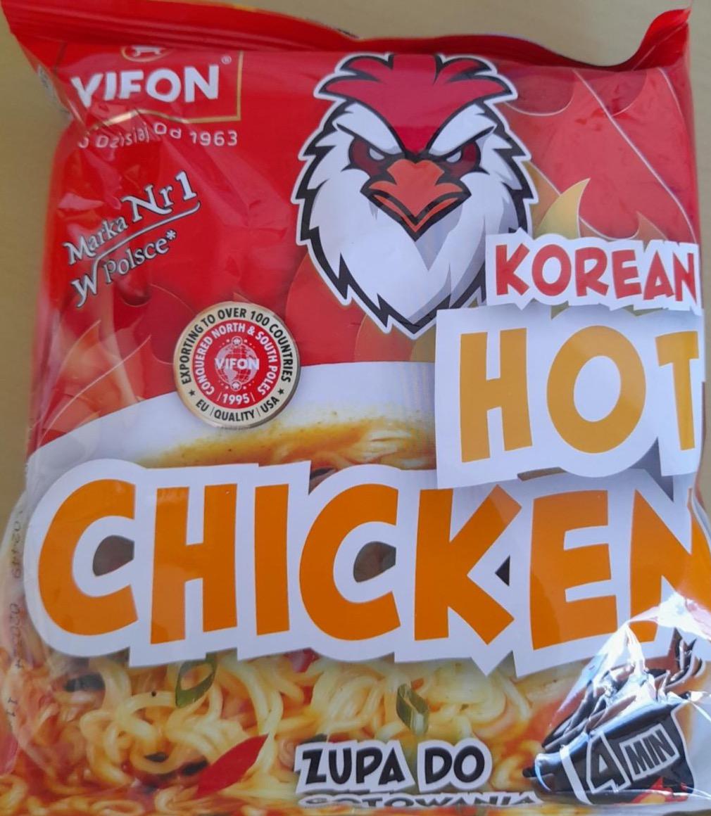 Zdjęcia - Vifon Korean Hot Chicken Zupa do gotowania 105 g