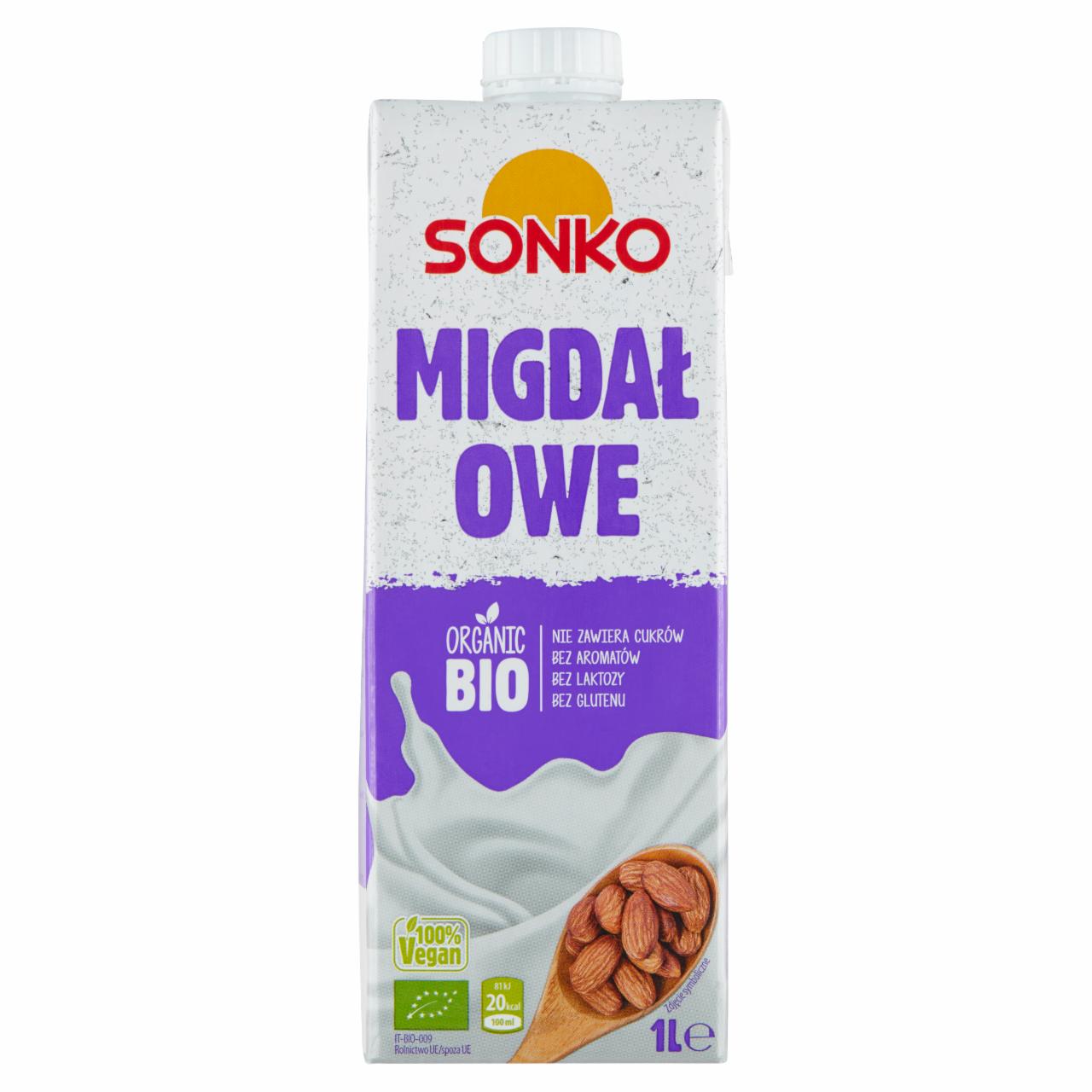 Zdjęcia - Sonko Bio Napój migdałowy 1 l