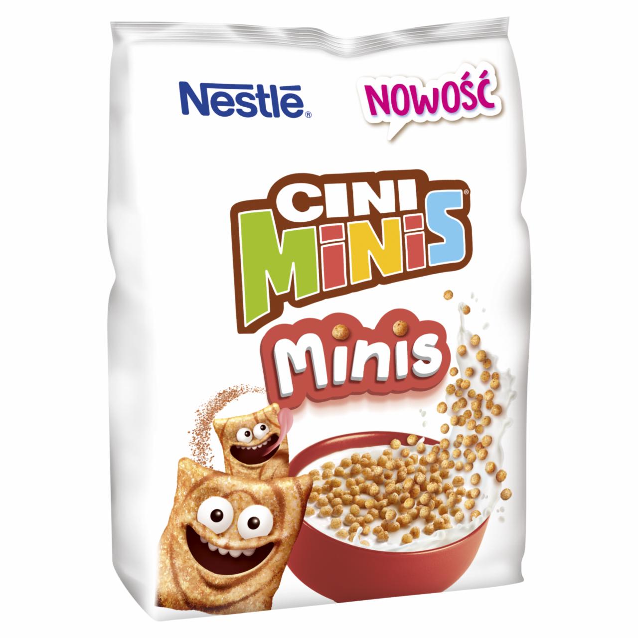 Zdjęcia - Nestlé Cini Minis Minis Zbożowe kuleczki o smaku cynamonowym 400 g