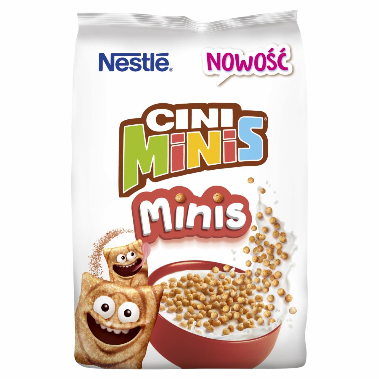 Zdjęcia - Nestlé Cini Minis Minis Zbożowe kuleczki o smaku cynamonowym 400 g