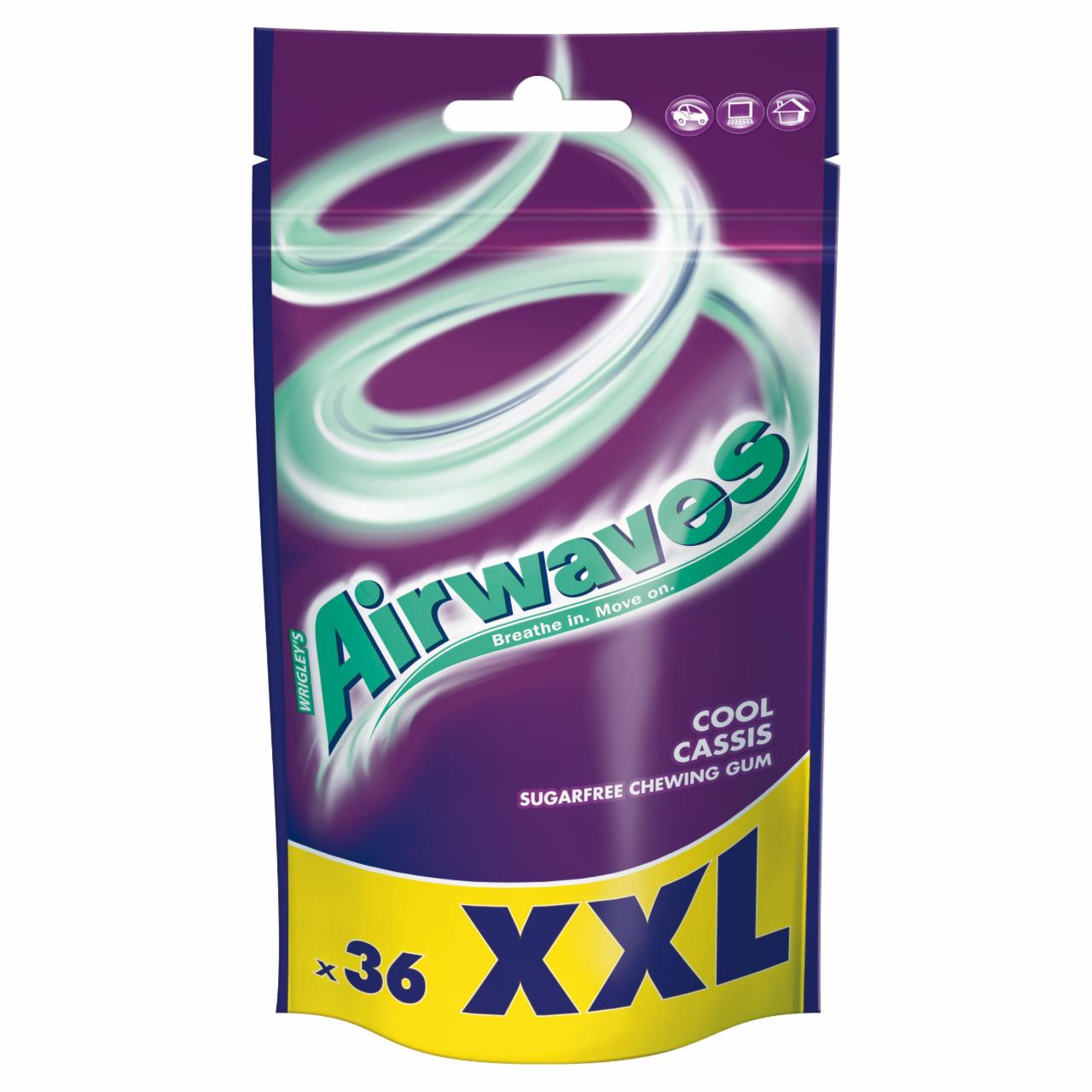 Zdjęcia - Airwaves Cool Cassis XXL Guma do żucia bez cukru 50 g (36 drażetek)