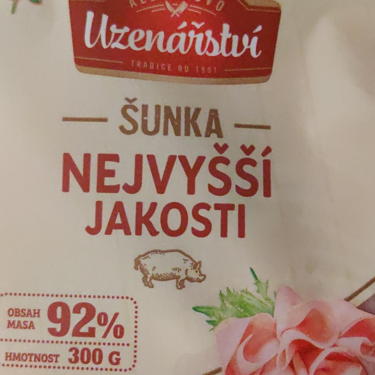 Zdjęcia - Šunka nejvyšší jakosti Uzenářství