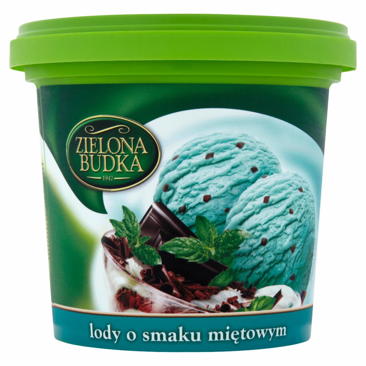 Zdjęcia - Zielona Budka Lody o smaku miętowym 500 ml