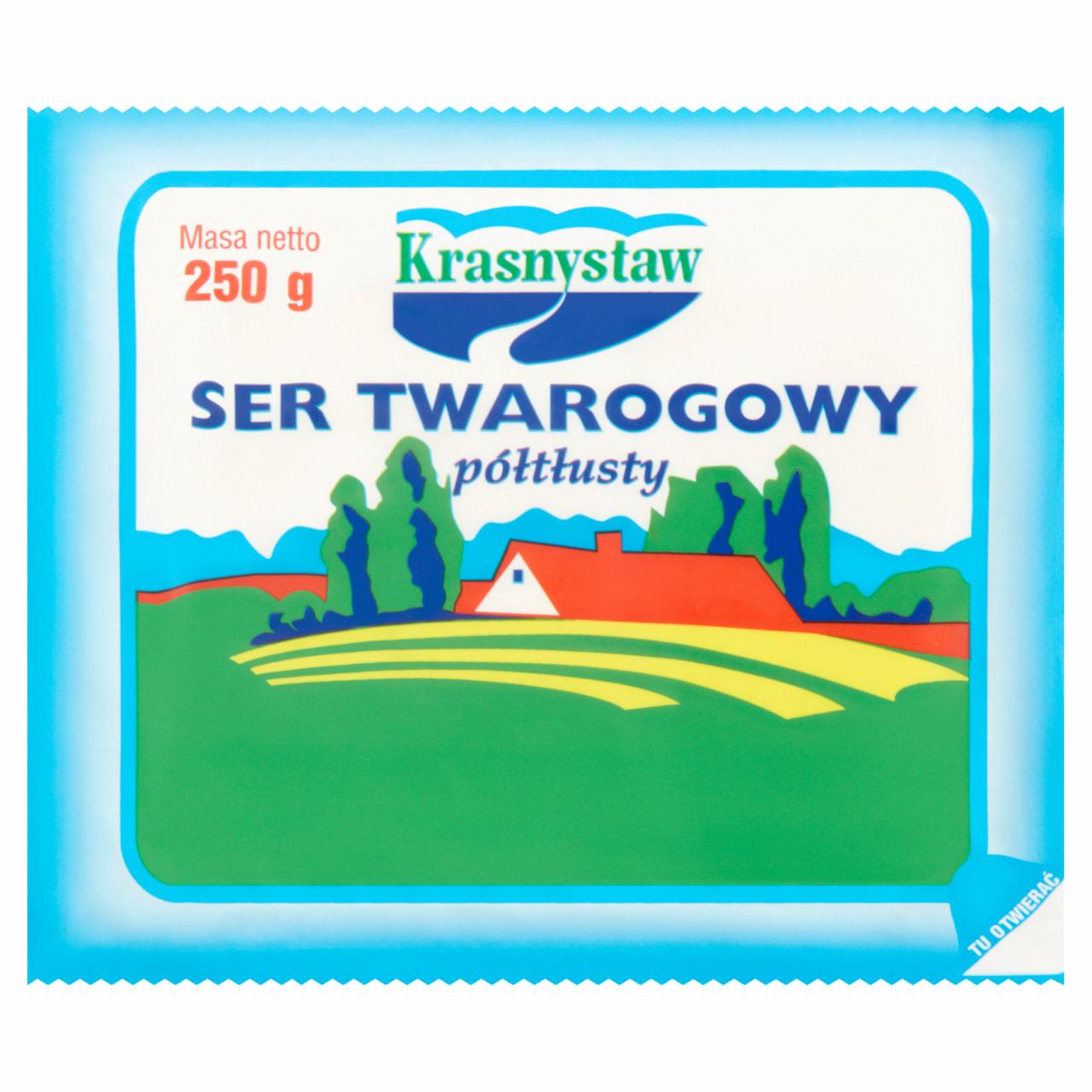 Zdjęcia - Ser twarogowy półtłusty Krasnystaw