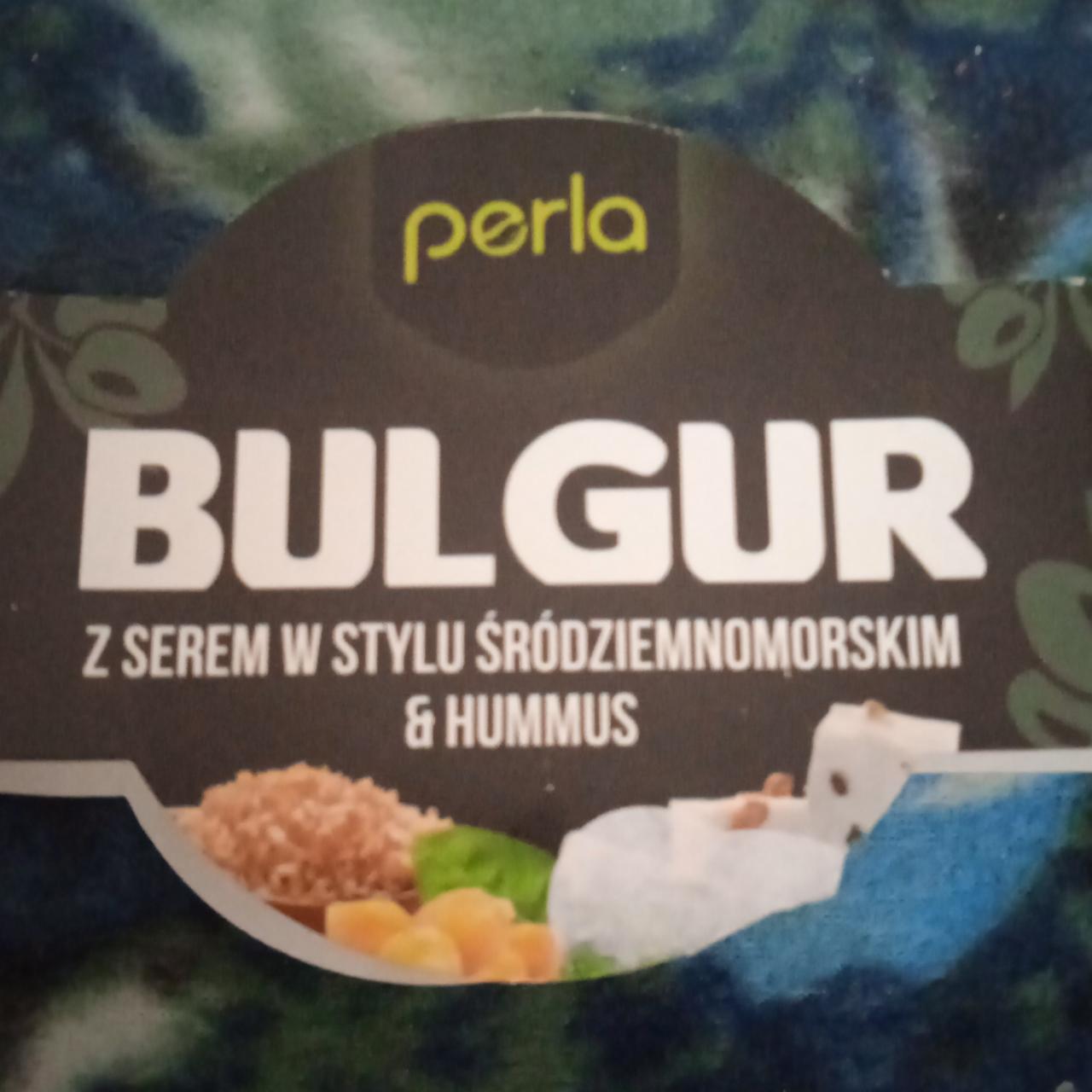 Zdjęcia - Perla Sałatka bulgur z kostkami sera pomidorami i hummusem klasycznym 220 g