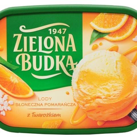 Zdjęcia - zielona budka lody słoneczna pomarańcza twarożkiem