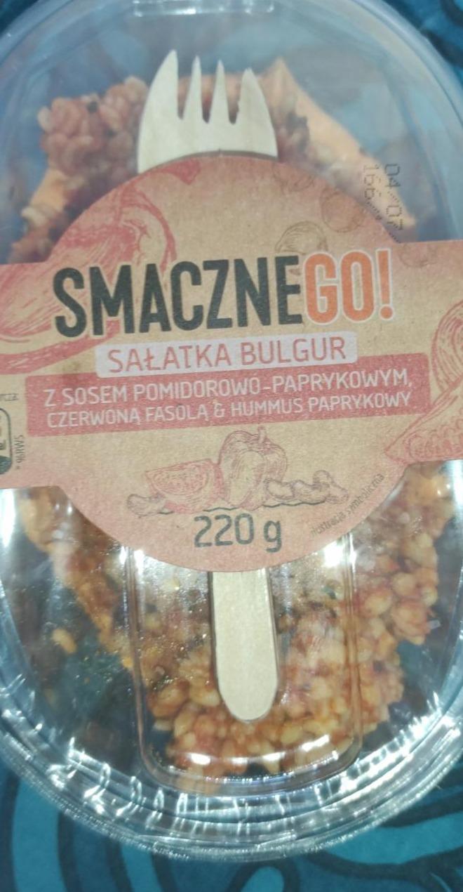 Zdjęcia - Sałatka Bulgur z sosem pomidorowo-paprykowym Smacznego!