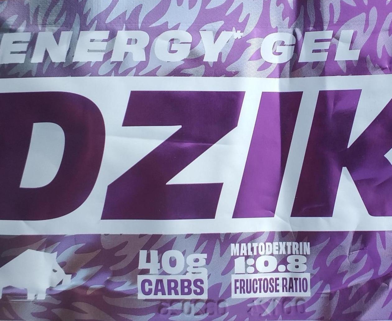 Zdjęcia - Energy gel grape Dzik