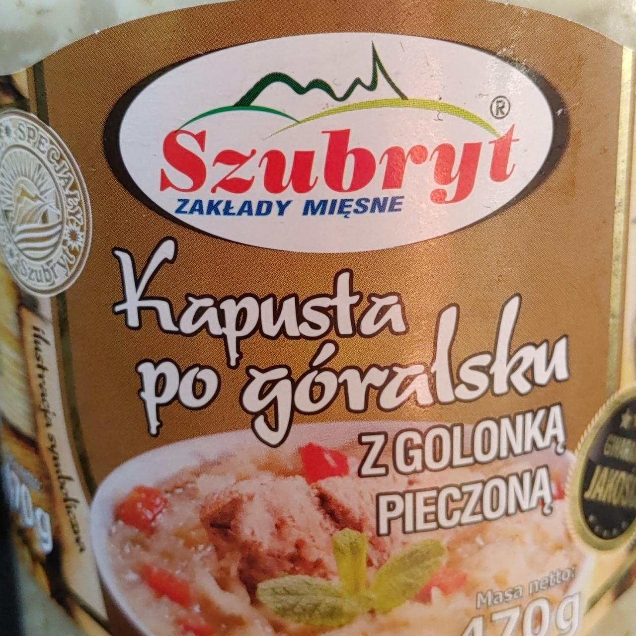 Zdjęcia - Kapusta po góralsku z golonką Szubryt