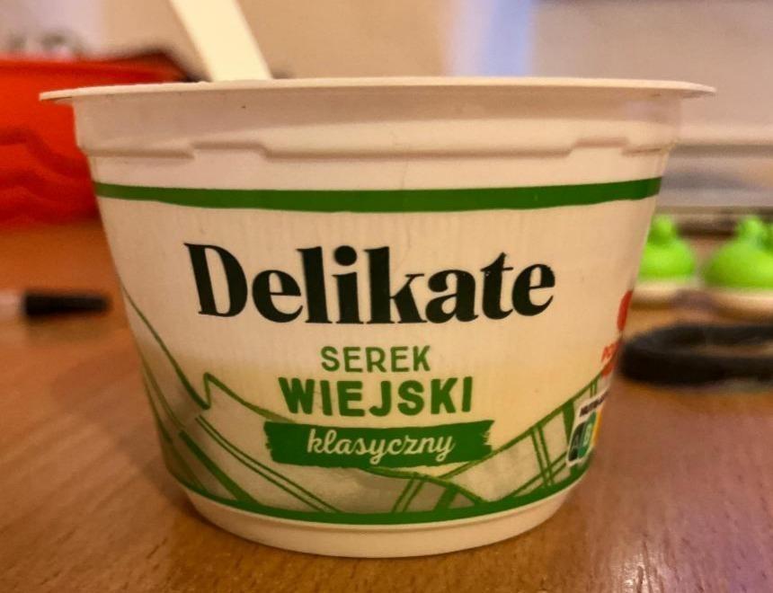 Zdjęcia - Serek wiejski klasyczny Delikate