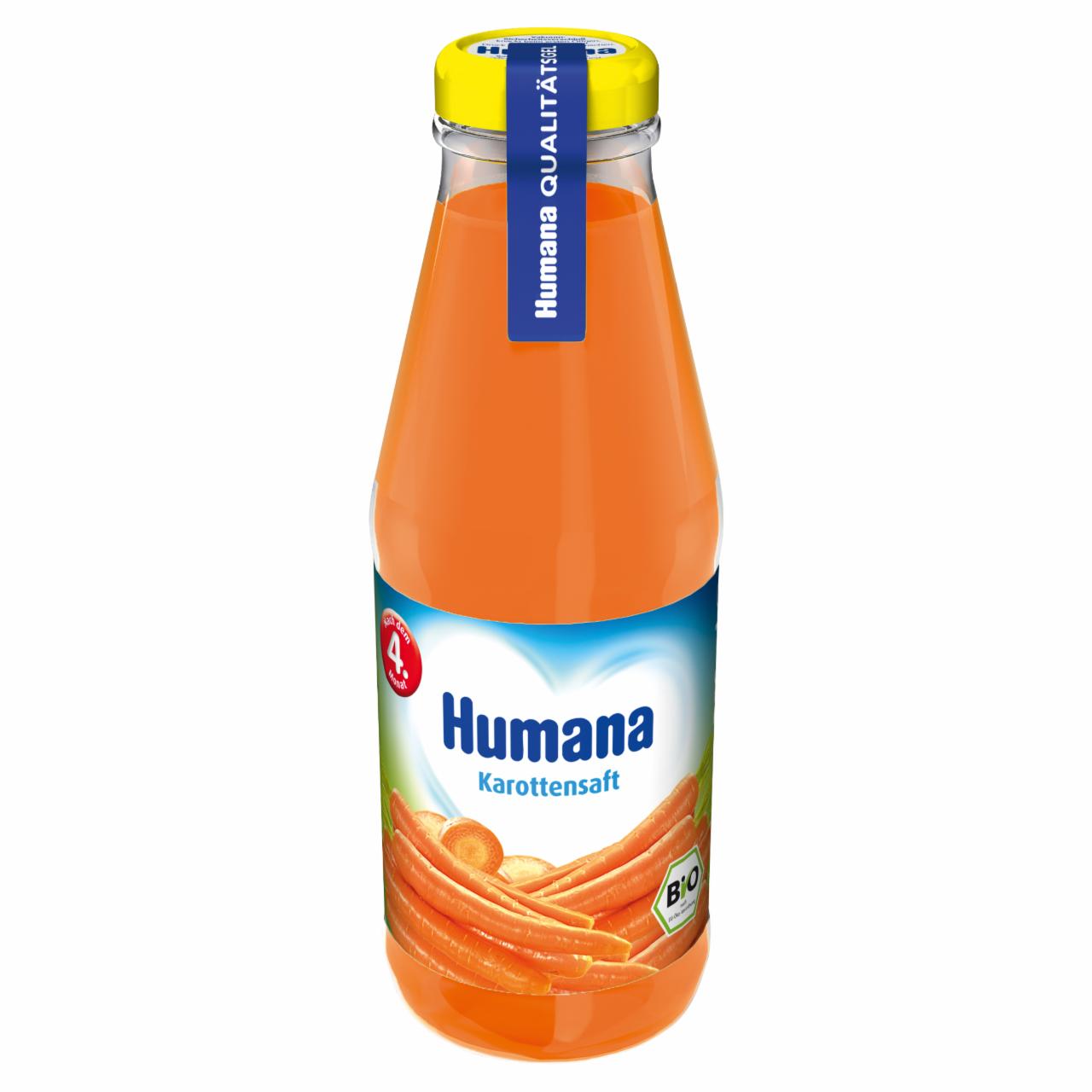 Zdjęcia - Humana BIO Sok soczysta marchewka po 4. miesiącu 200 ml