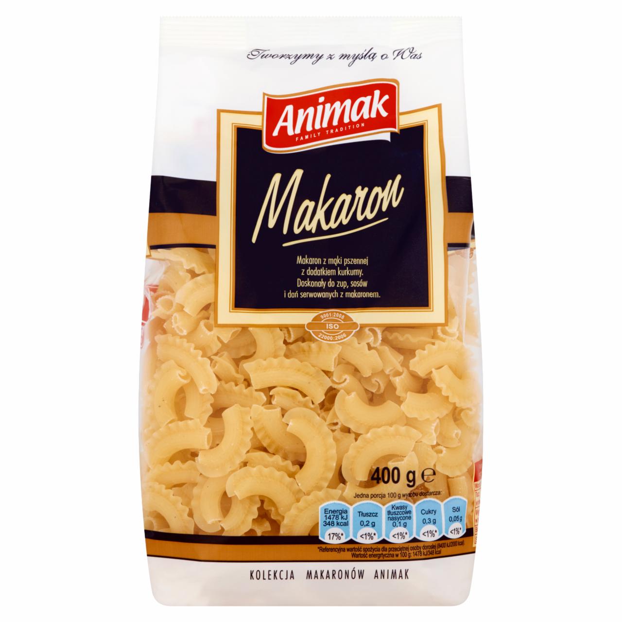 Zdjęcia - Animak Makaron kolanka 400 g