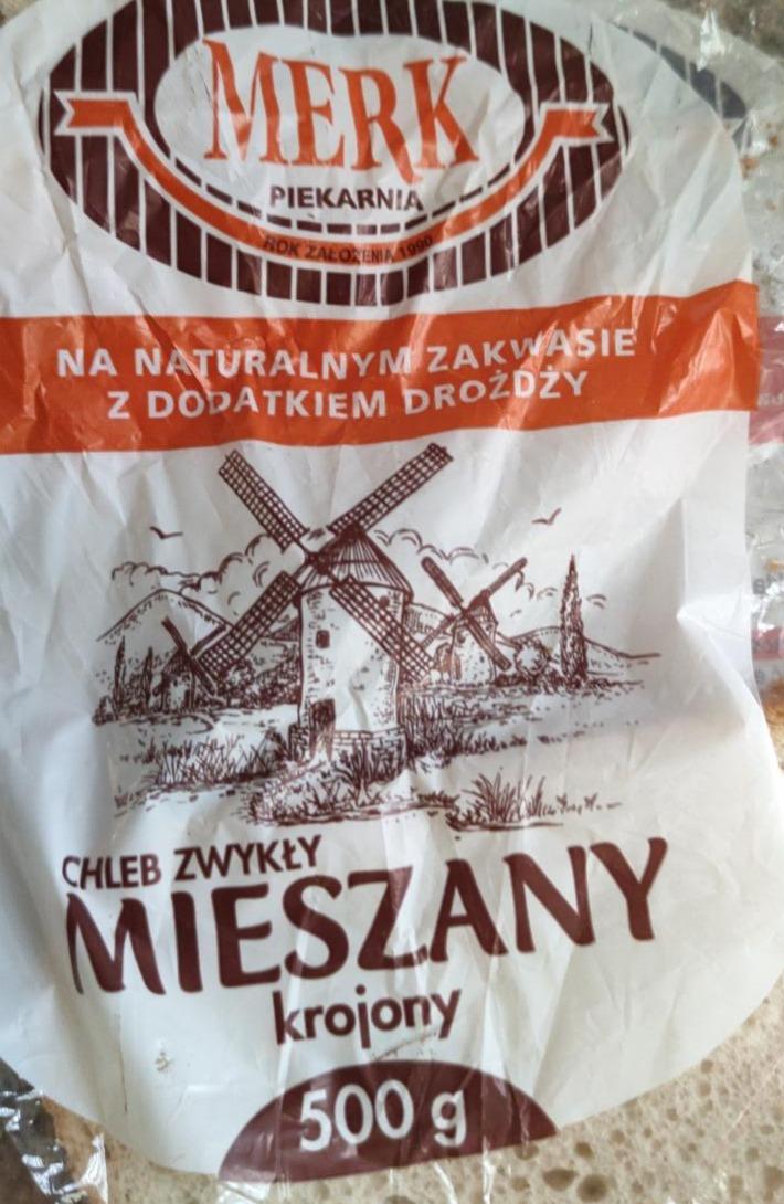 Zdjęcia - Chleb zwykły mieszany krojony Merk