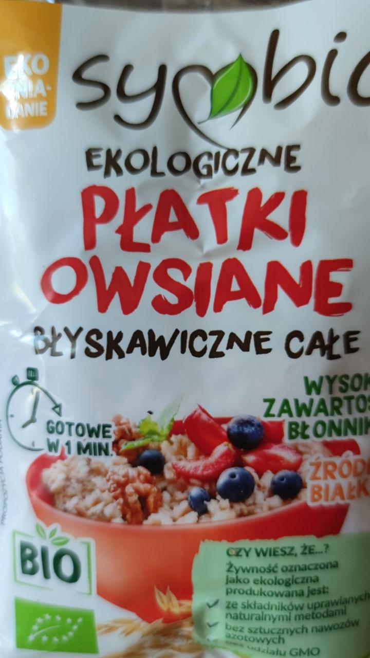 Zdjęcia - Płatki owsiane ekologiczne Symbio