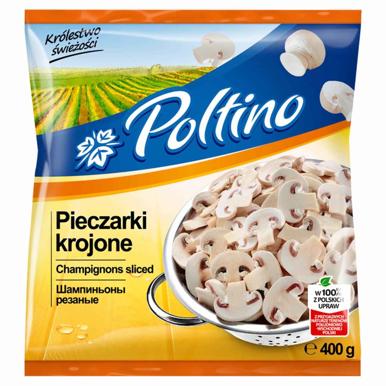 Zdjęcia - Poltino Pieczarki krojone 400 g