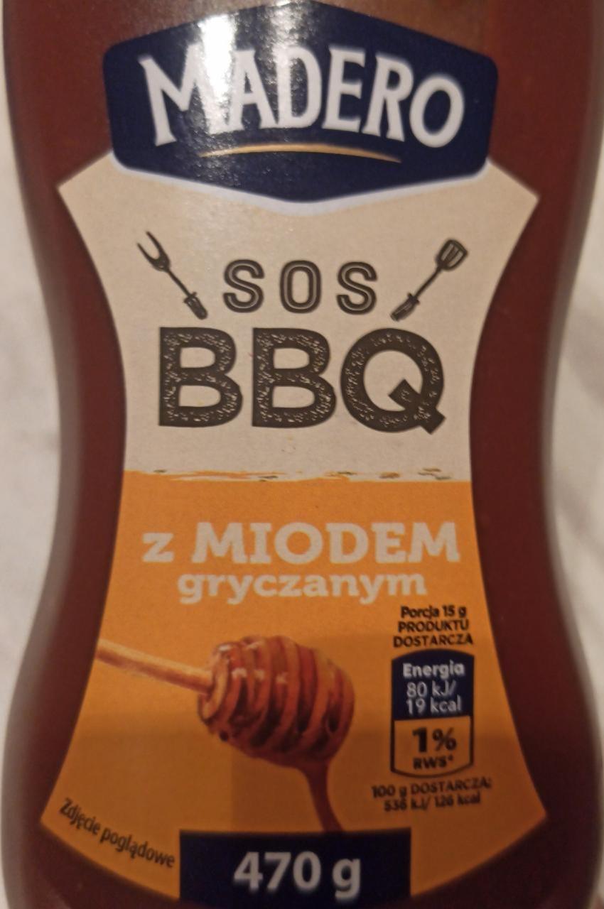 Zdjęcia - Sos z miodem gryczanym BBQ Madero