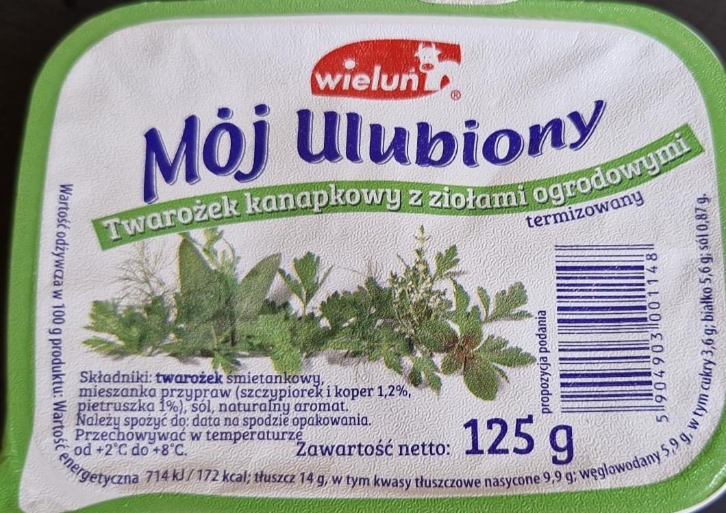 Zdjęcia - Mój ulubiony twarożek kanapkowy z ziołami ogrodowymi Wieluń