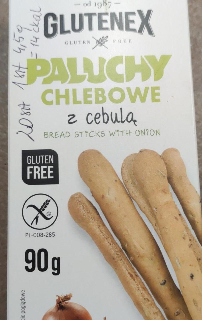 Zdjęcia - Paluchy chlebowe z cebulą Glutenex