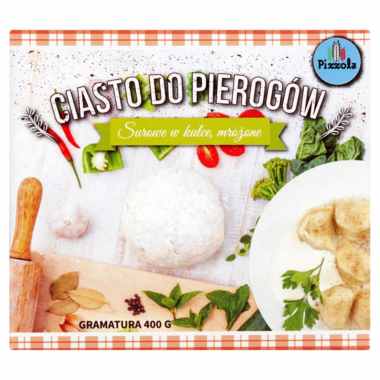 Zdjęcia - Pizzola Ciasto do pierogów surowe w kulce mrożone 400 g