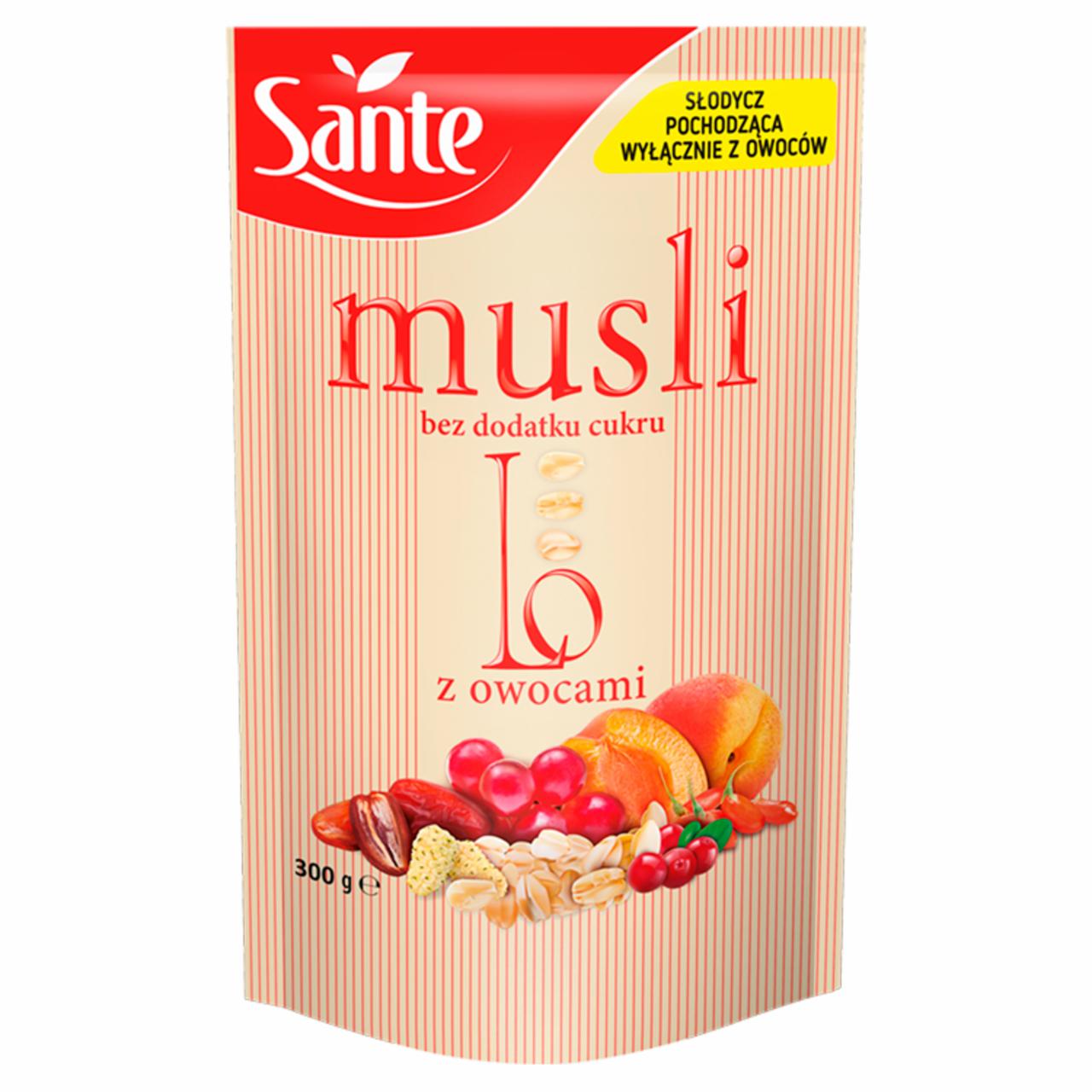 Zdjęcia - Sante Musli Lo z owocami 300 g