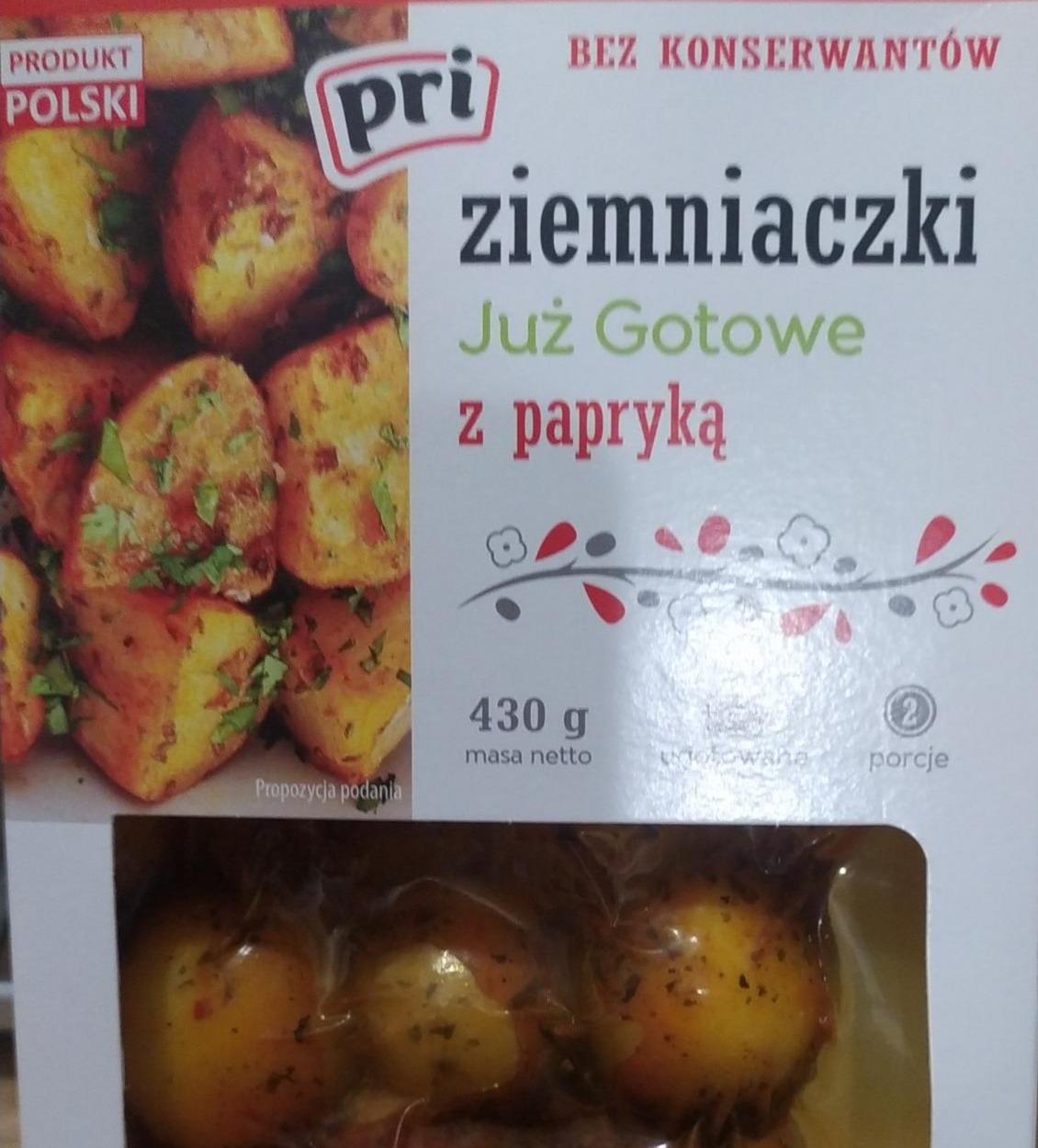 Zdjęcia - Ziemniaczki już gotowe z papryką Pri