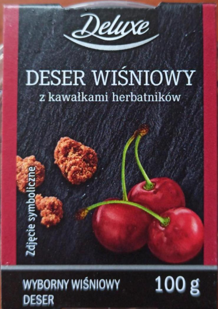 Zdjęcia - Deser wiśniowy z kawalkami herbatników Deluxe