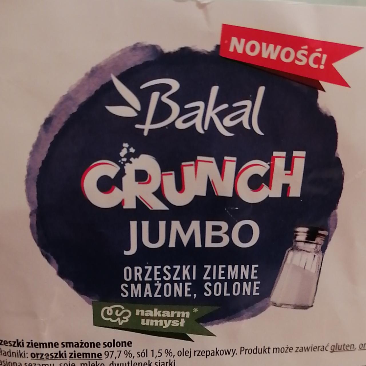 Zdjęcia - Crunch jumbo orzeszki ziemne smażone, solone Bakal