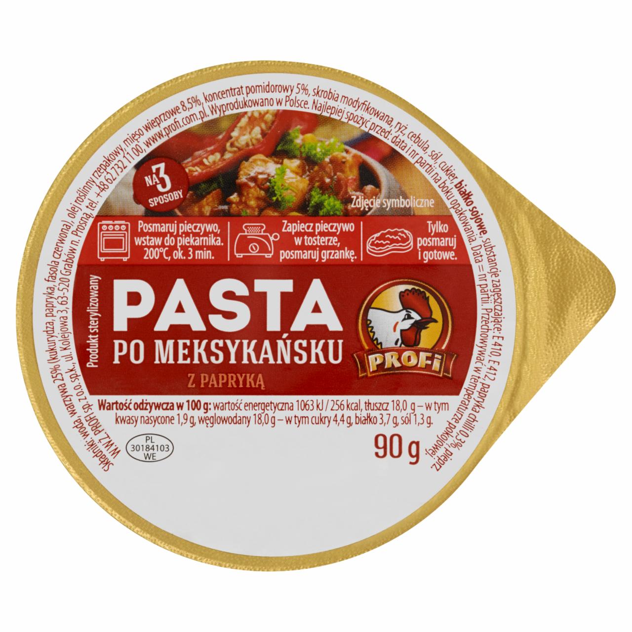 Zdjęcia - Profi Pasta po meksykańsku z papryką 90 g