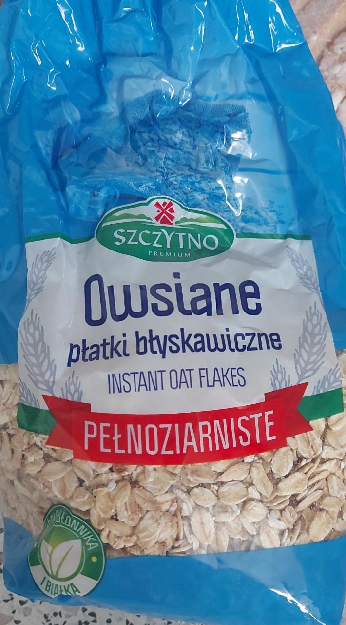 Zdjęcia - owsiane płatki błyskawicznie Szczytno