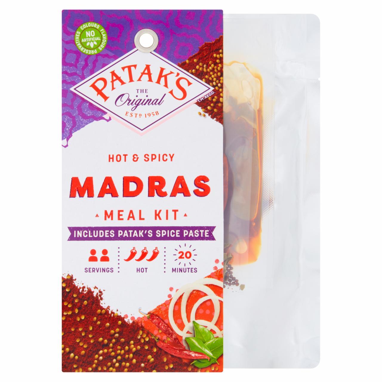 Zdjęcia - Patak's Zestaw Madras do przygotowania dania w stylu indyjskim 313 g