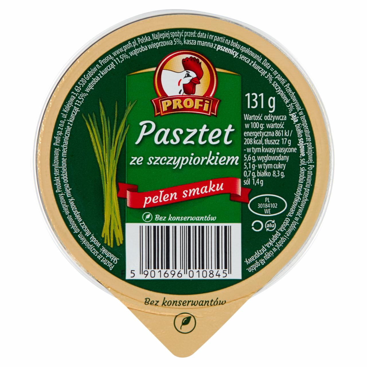 Zdjęcia - Pasztet ze szczypiorkiem Profi