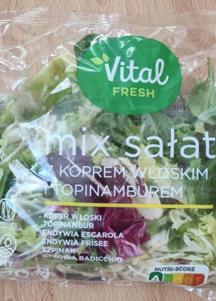 Zdjęcia - Mix sałat z koprem włoskim i topinamburem Vital fresh