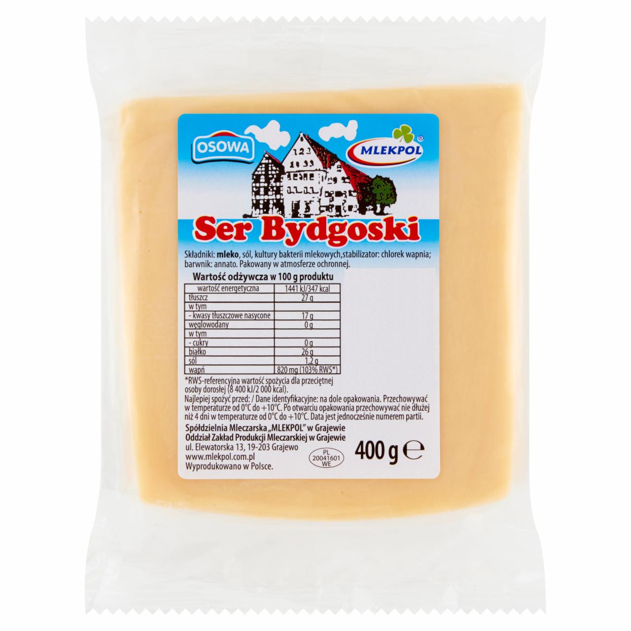 Zdjęcia - Mlekpol Ser Bydgoski 400 g