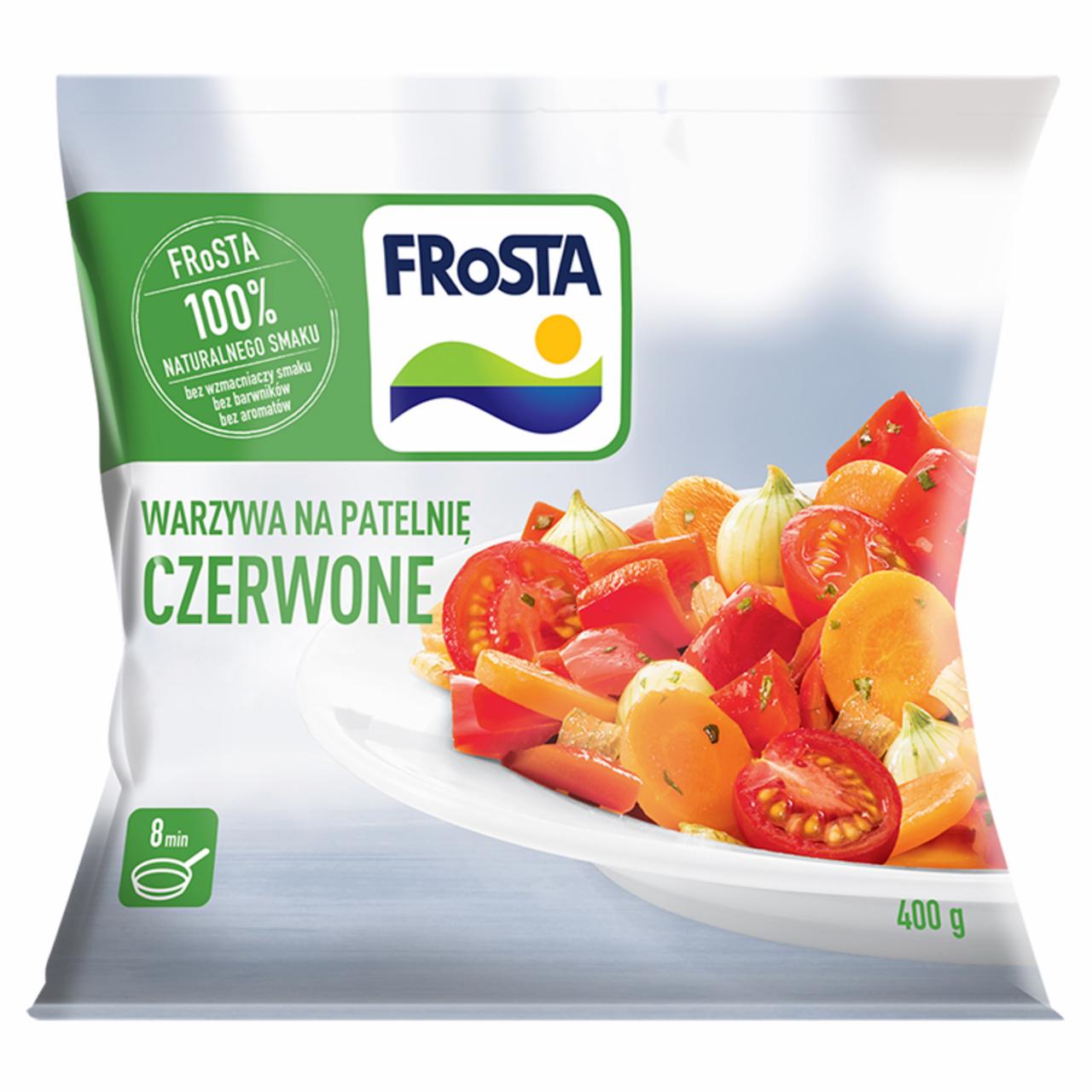 Zdjęcia - FRoSTA Warzywa na patelnię czerwone 400 g