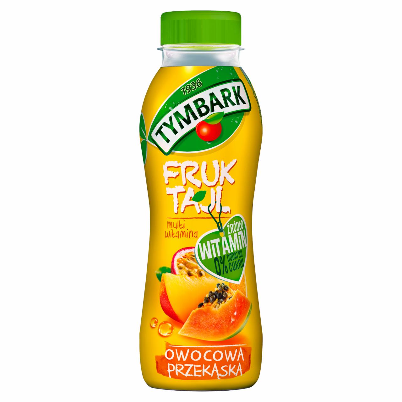 Zdjęcia - Tymbark Fruktajl Koktajl wieloowocowy z kawałkami owoców multiwitamina 250 ml