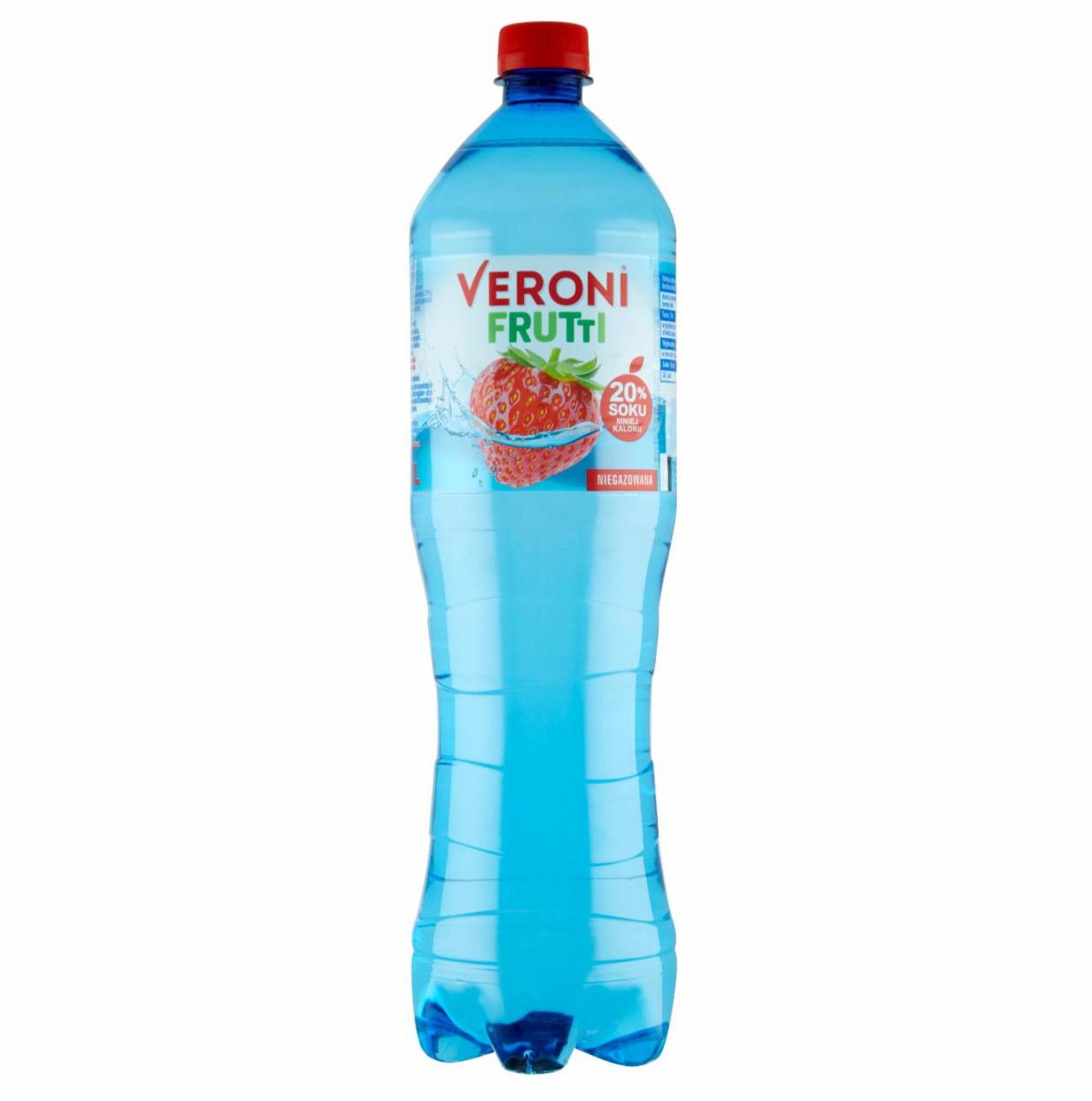 Zdjęcia - Veroni Frutti Napój niegazowany o smaku truskawkowym 1,5 l