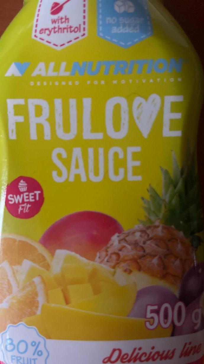 Zdjęcia - Frulove Sauce tropical Allnutrition